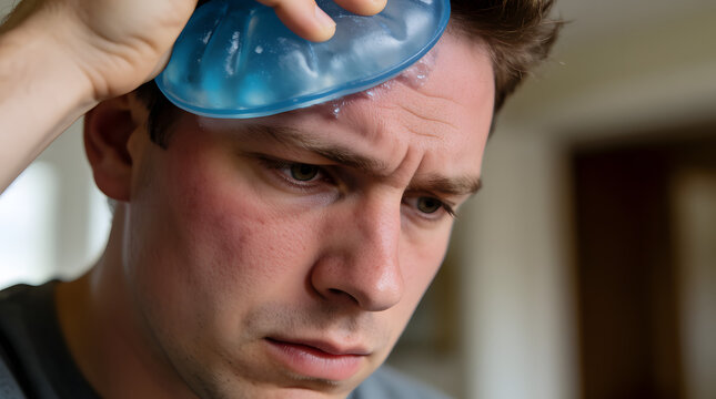 Ice Pack Relieving Heat Exhaustion