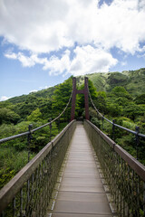 Fototapeta premium Lengshuikeng Hiking Trail, Yangmingshan, Taipei City, Taiwan