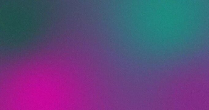 Teal Fuchsia Mesh Gradient Background Video Loop Square 4K, Grainy Abstract Color Blend Seamless Animation, Abstract Light Texture for Presentation Web Design Corporate Use.