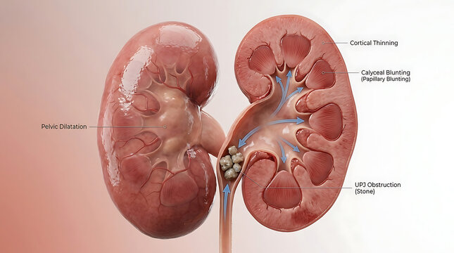 Transparent Human Kidney with Polycystic Kidney Disease and Abnormal Cilia Polycystin Protein Defects