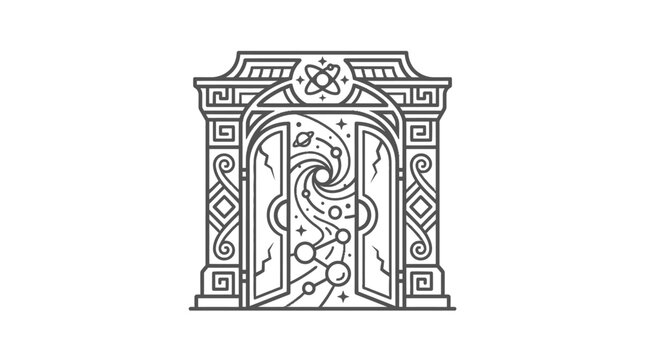 Intricate Celtic knotwork design element.