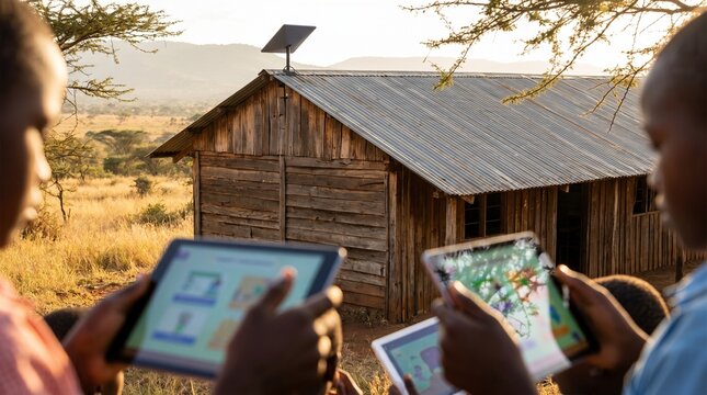 Satellite communication and education