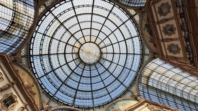 Galleria Vittorio Emanuele II Ceiling: Milan's Iconic Dome
