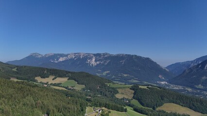 Naklejka premium die Raxalpe, Ausflugs- und Wanderziel der Wiener Alpen 