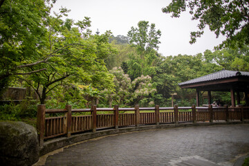 Obraz premium In summer, the famous Taipei Zoo in Taiwan