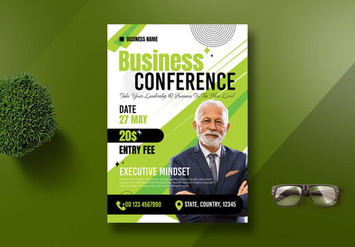 Corporate Business Conference Flyer Design
