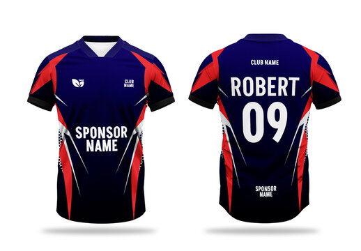 Professional Sports Jersey Design Template