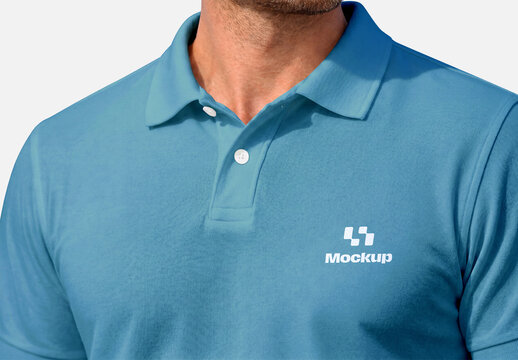 Polo T-Shirt Mockup PSD