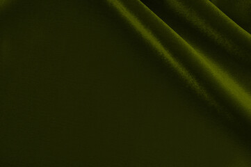 Fototapeta premium Olive green fabric texture background with diagonal lines