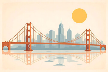Fototapeta premium architecture design city for travel