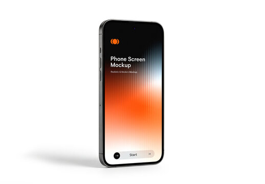 Smartphone Screen Mockup