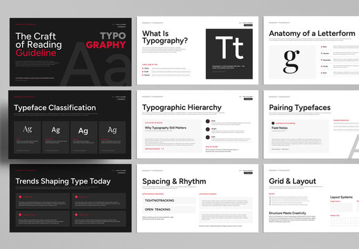 Typography Guideline Presentation Template