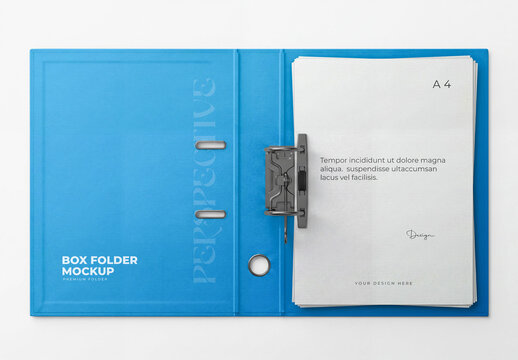 Perspective Binder Mockup