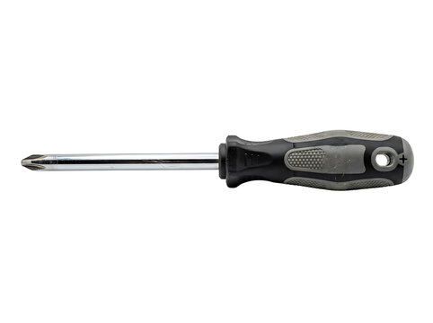 Professional Phillips Head Screwdriver Isolated on White Background