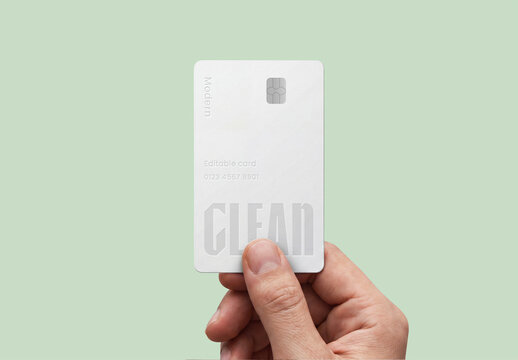 Credit Card Mockup