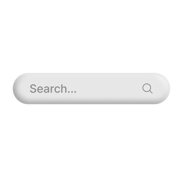 Modern Web Search Bar Input Field Vector Set with UI Buttons for Website Browser Navigation, App Interface Design, and Search Engine Queries isolated on transparent background png design