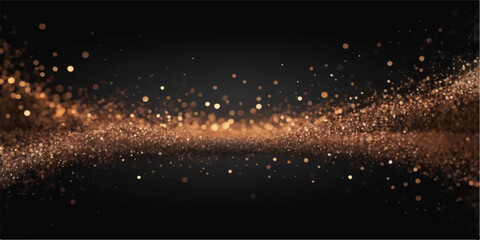 Rain drops on glass with glowing fiber optic lights, abstract space night sky with stars, particles and galaxy glow, blue magic snow and glitter, motion loop illustration vector dark water black dust © Al Amin