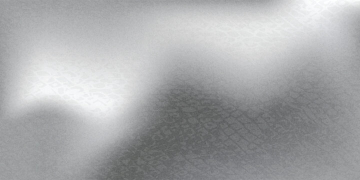 Shiny silver foil metallic texture - glossy gray steel gleaming surface, frosted glass effect with blur glare reflection, bright polished metal material. Brushed aluminum or chrome glistening bg.