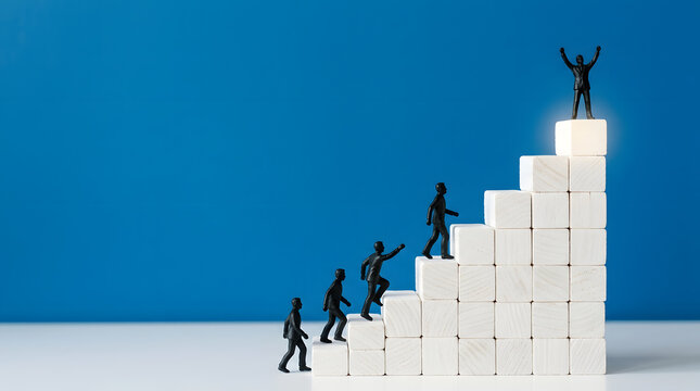 Stairway to Success Ambition and Achievement