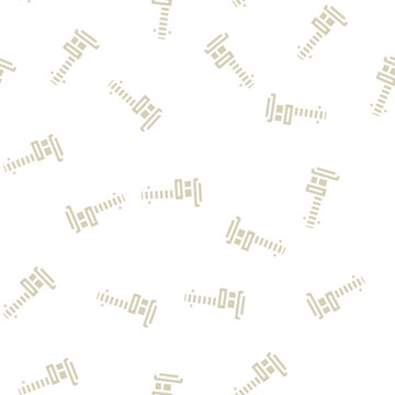 anthropometry tool glyph vector seamless pattern. anthropometry tool signthin illustration