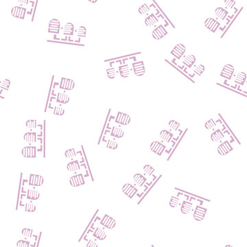 burs and cutters for cleaning and removing calluses glyph vector seamless pattern. burs and cutters for cleaning and removing calluses signthin illustration