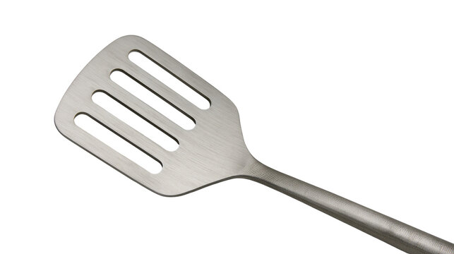 Metal slotted spatula kitchen utensil