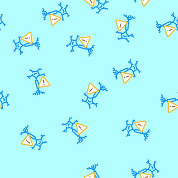aplastic anemia disease vector seamless pattern aplastic anemia disease sign illustration