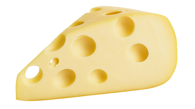 Swiss cheese wedge with holes