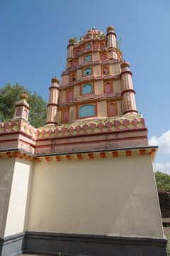 Ranjeshwar Temple, an ancient, culturally significant Lord Shiva temple located in Ranje village. Dating back over 400 years to the pre-Shivaji era. Pune, Maharashtra, India.