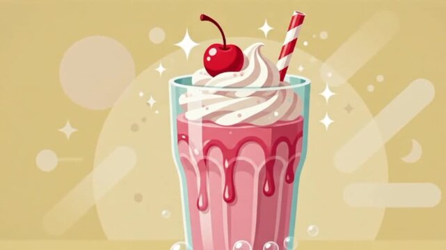 Flat Drink Illustration