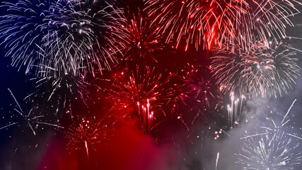 USA america united states new year, new years eve or Independence Day, 4th of July celebration...