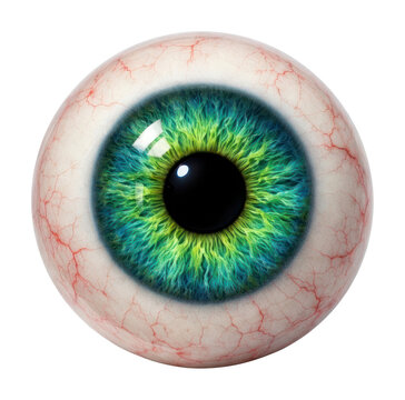 PNG Vibrant eye sphere design