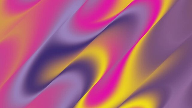 Abstract colorful fluid gradient background loop. Vivid liquid wave motion graphics.