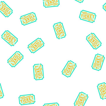 lottery ticket vector seamless pattern lottery ticket sign illustration