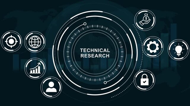 Technical Research Dashboard with Engineering Analysis, Scientific Innovation, Data Analytics, Technology Development and Digital Insights