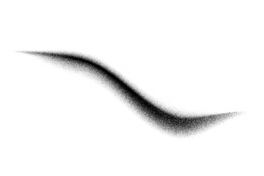 Abstract stippled wave noise texture isolated.