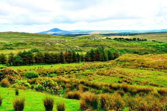 Connemara National Park is a beautiful protected area in western Ireland, known for its mountains, blanket bogs, heathlands, and scenic lakes.