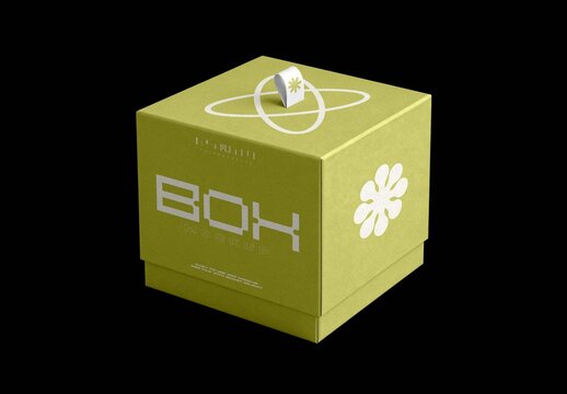 Box Mockup For Packaging And Product Design