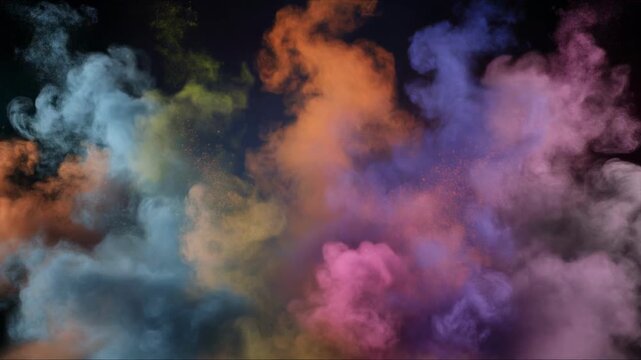 vibrant abstract colorful fluid motion graphics animation
