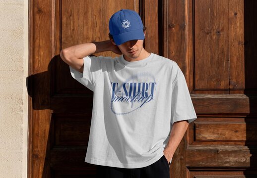 T-Shirt Mockup For Fashion And Merchandise Design