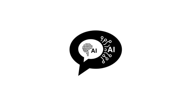 Conceptual AI Design: Combining Digital Brain Imagery and Conversational Elements