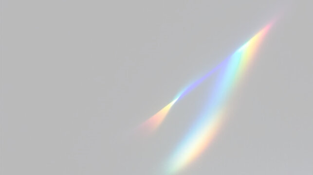 Rainbow crystal artwork featuring diamond sparkle, diffraction glow, specular reflections and radiant optical decorative atmosphere