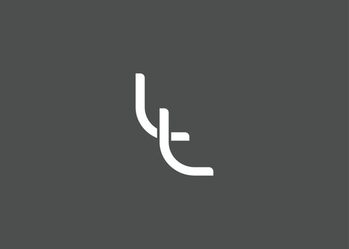 LL creative modern lettermark logo for modern branding and corporate identity design