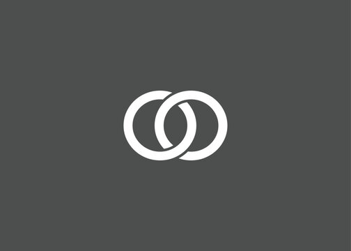 OO creative modern lettermark logo for modern branding and corporate identity design