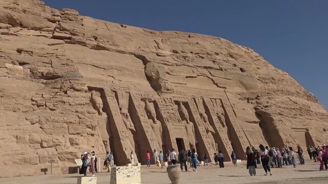 Small Temple of Nefertari at Abu Simbel, Egypt