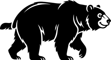 vector illustration of a bear © Muhammad