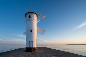 Stawa Mlyny - an iconic navigation mark and the official symbol of Swinoujscie, Poland © Tomasz Warszewski
