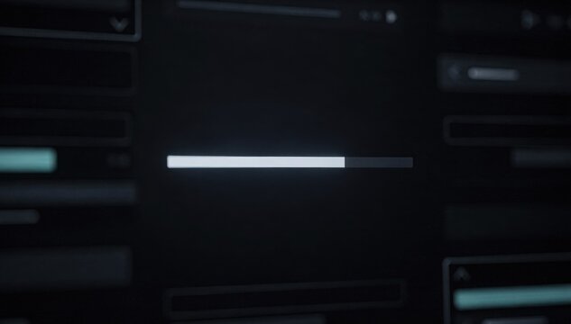 Detailfocused medium shot on a darkthemed version control panel highlighting a specific commit message while surrounding interface details remain out of focus.