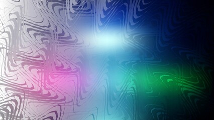 Fototapeta premium Abstract digital art background with colorful gradient light beams and geometric shapes