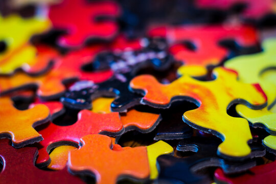 colorful puzzle pieces